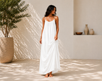Robe Longue Dos Nu | MOKTANO
