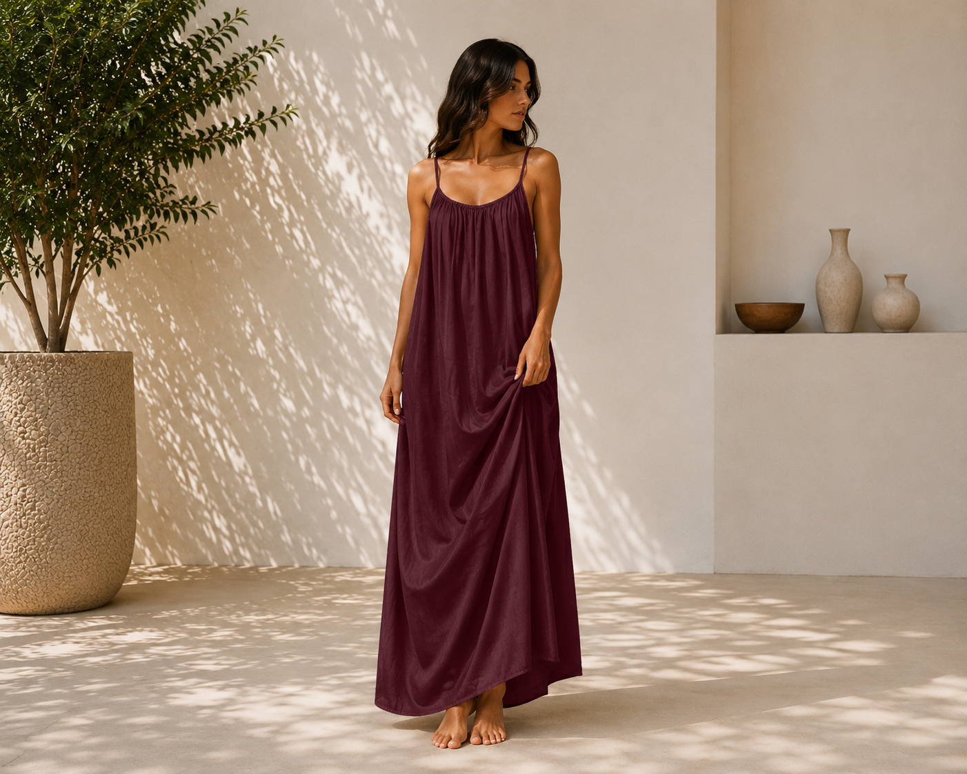 Robe Longue Dos Nu | MOKTANO