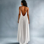 Robe Longue Dos Nu | MOKTANO