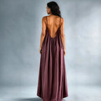 Robe Longue Dos Nu | MOKTANO